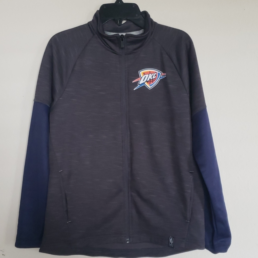 Okc Thunder zip up jacket